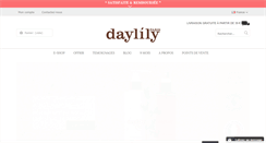 Desktop Screenshot of daylilyparis.com